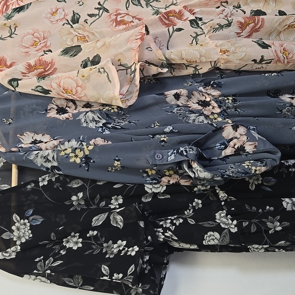 Lot of 3 Torrid Sheer Tunics - Size 0 - Picture 11 of 11